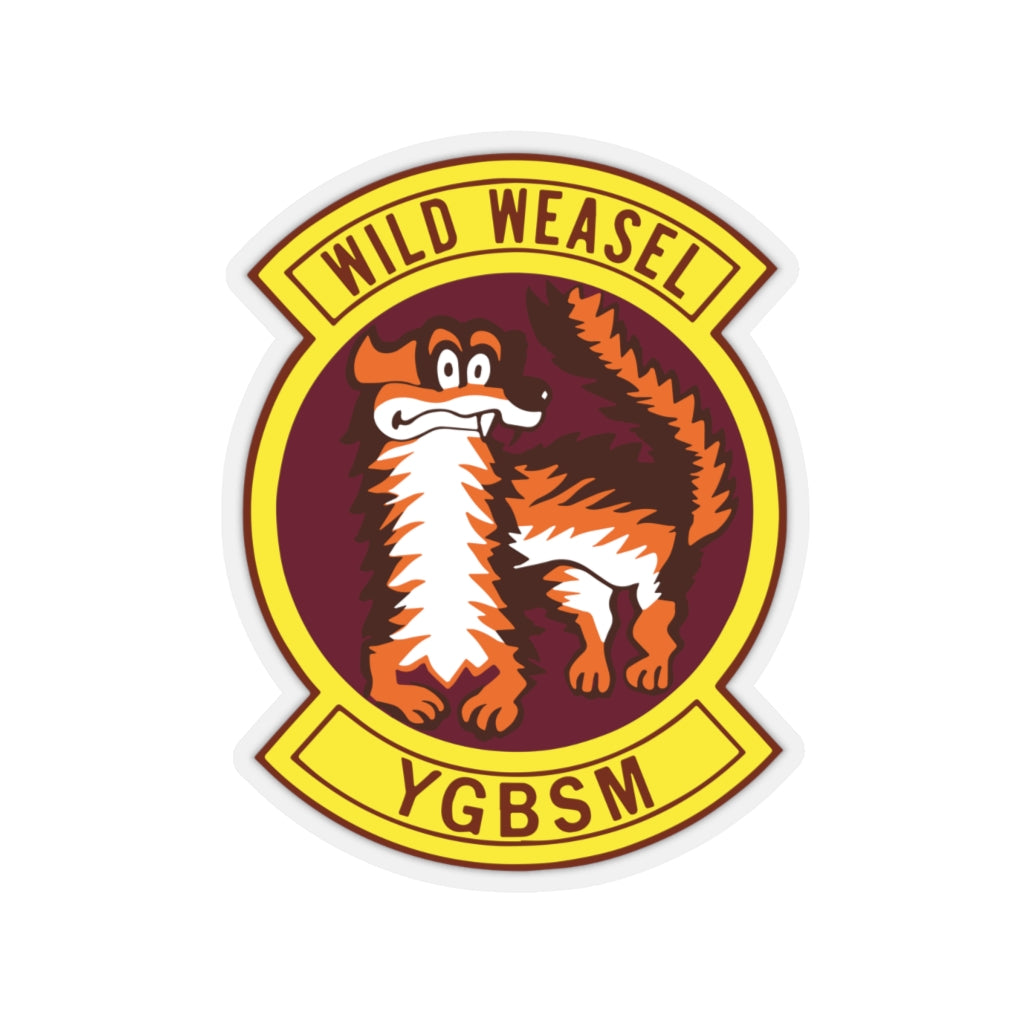 Wild Weasel Squadron Patch Stickers – Wild Weasel Apparel