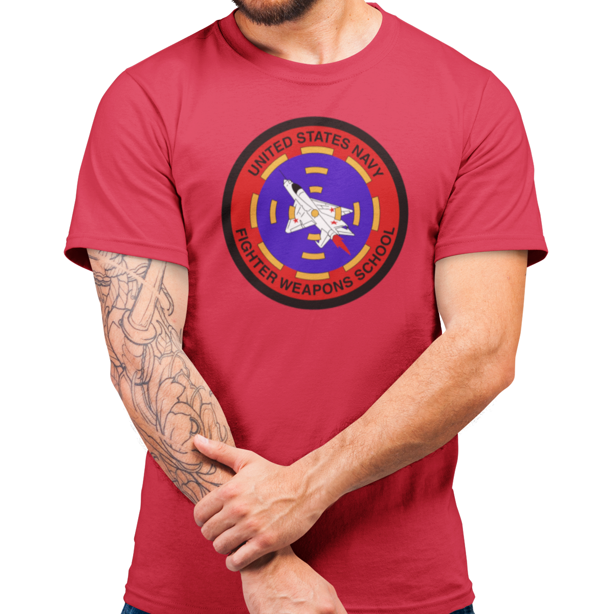 USN Fighter Weapons School Shirt – Wild Weasel Apparel