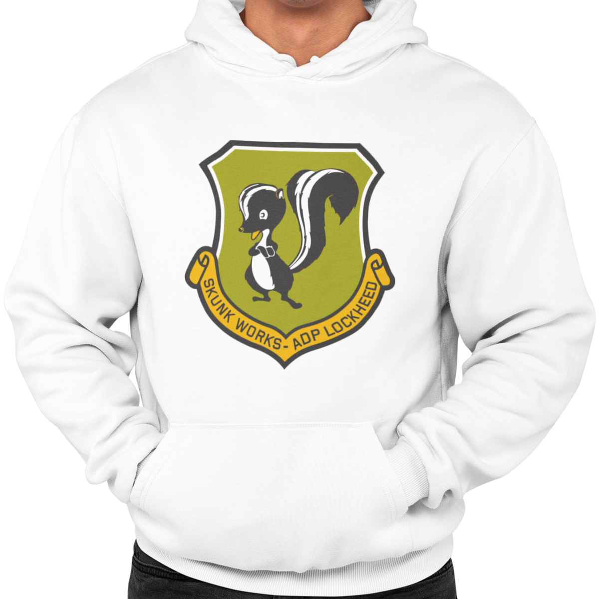 Skunk Works Patch Hoodie – Wild Weasel Apparel