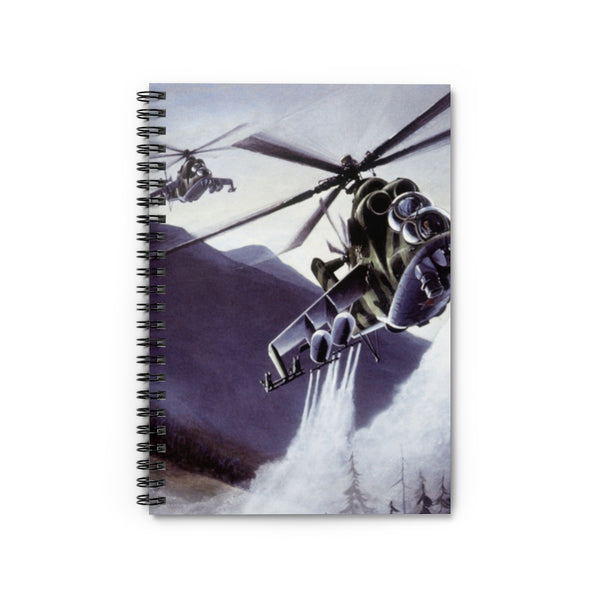 Mi-24 Artwork Spiral Notebook