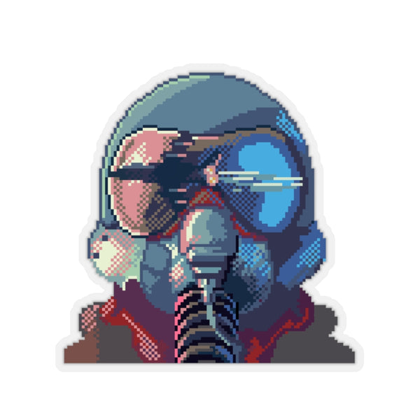 Pixel Art Pilot Stickers