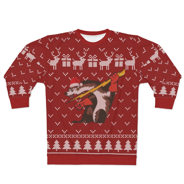 Wild Weasel Ugly Holiday Sweater