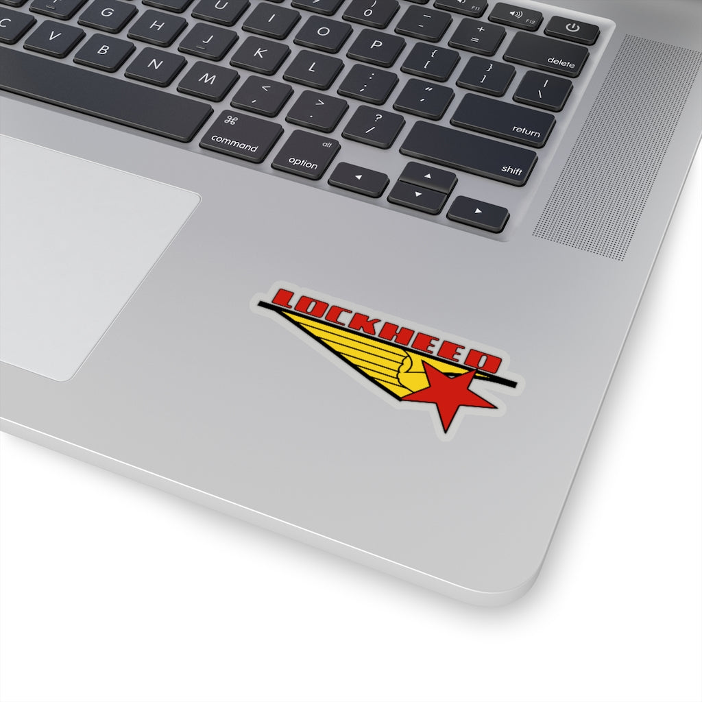Lockheed Sponsor Sticker Classic Lockheed Stickers – Wild Weasel Apparel