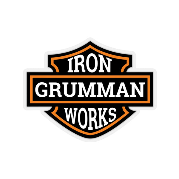 Grumman Iron Works Stickers