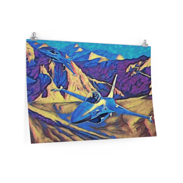 Pair Of Falcons Print