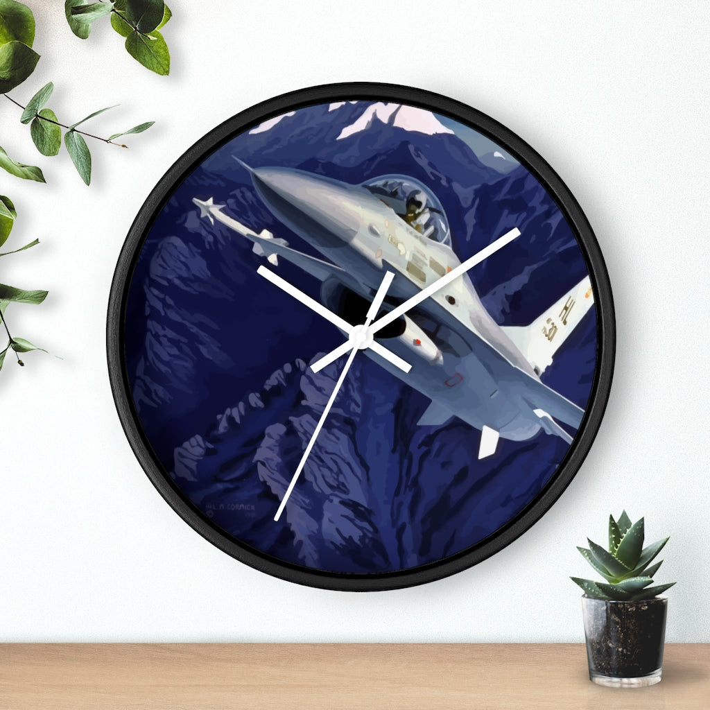 F-16 Viper Artwork Wall clock