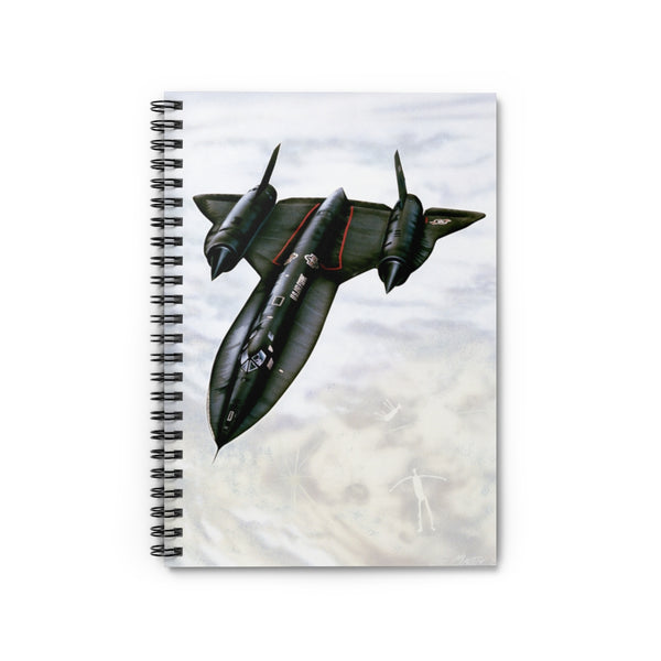 SR-71 Blackbird Spiral Notebook