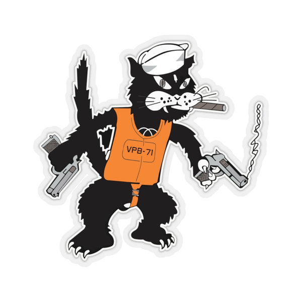 Black Cats Squadron Art Stickers