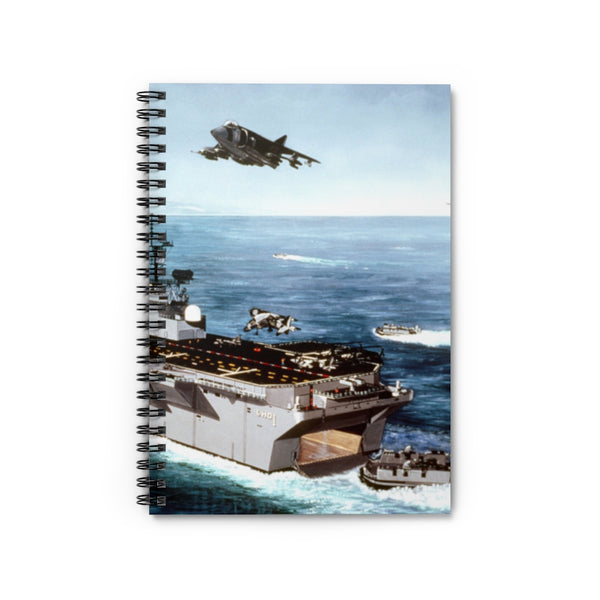 LHD Artwork Spiral Notebook