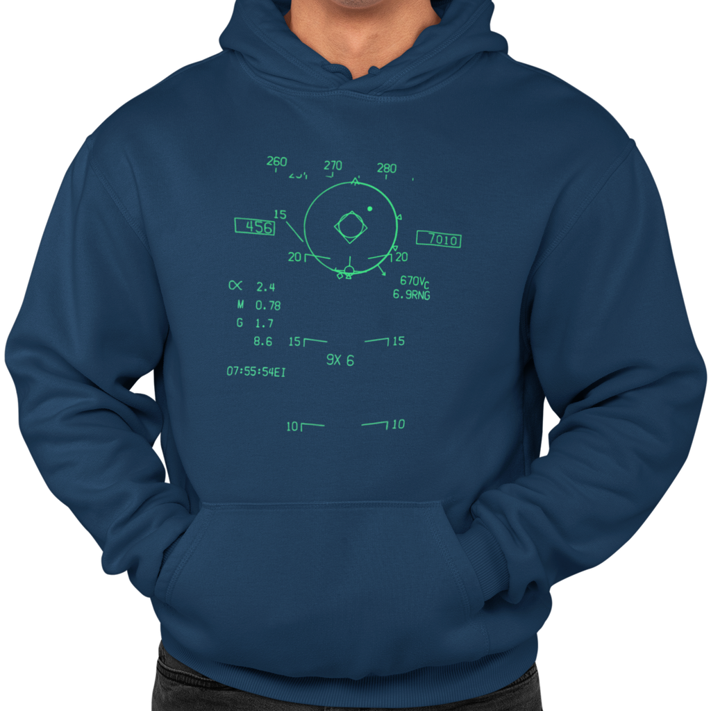F/A-18C Hornet HUD Hoodie – Wild Weasel Apparel