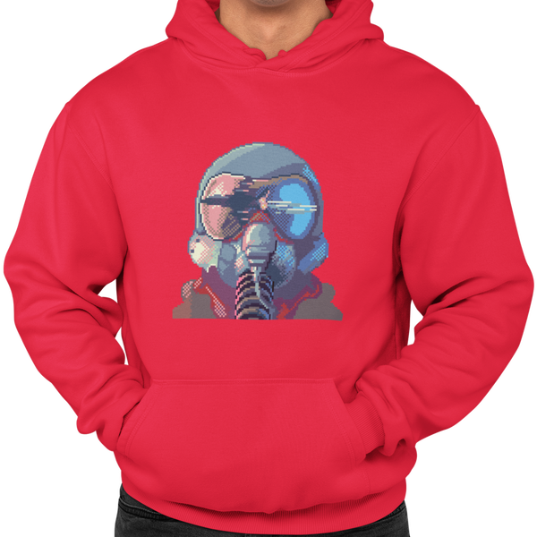 Pixel Art Pilot Hoodie