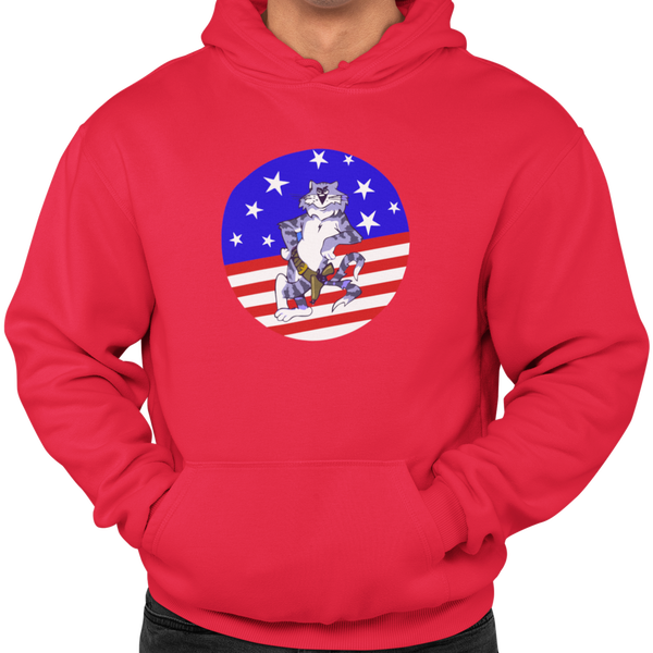Stars and Bars Tomcat Hoodie
