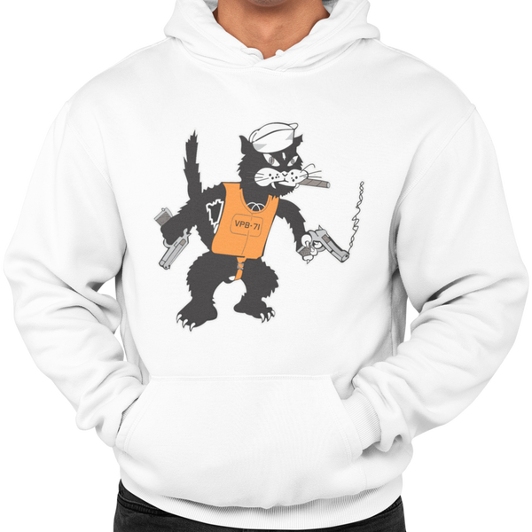 Black cats Squadron Art Hoodie