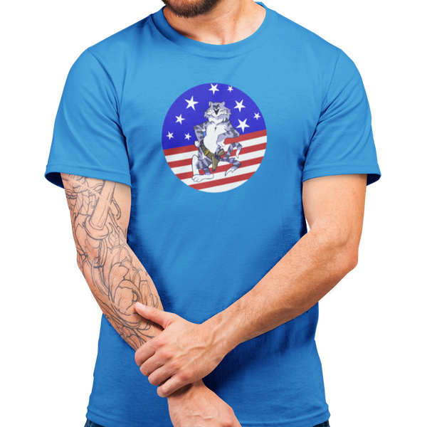 Stars And Bars Tomcat Shirt
