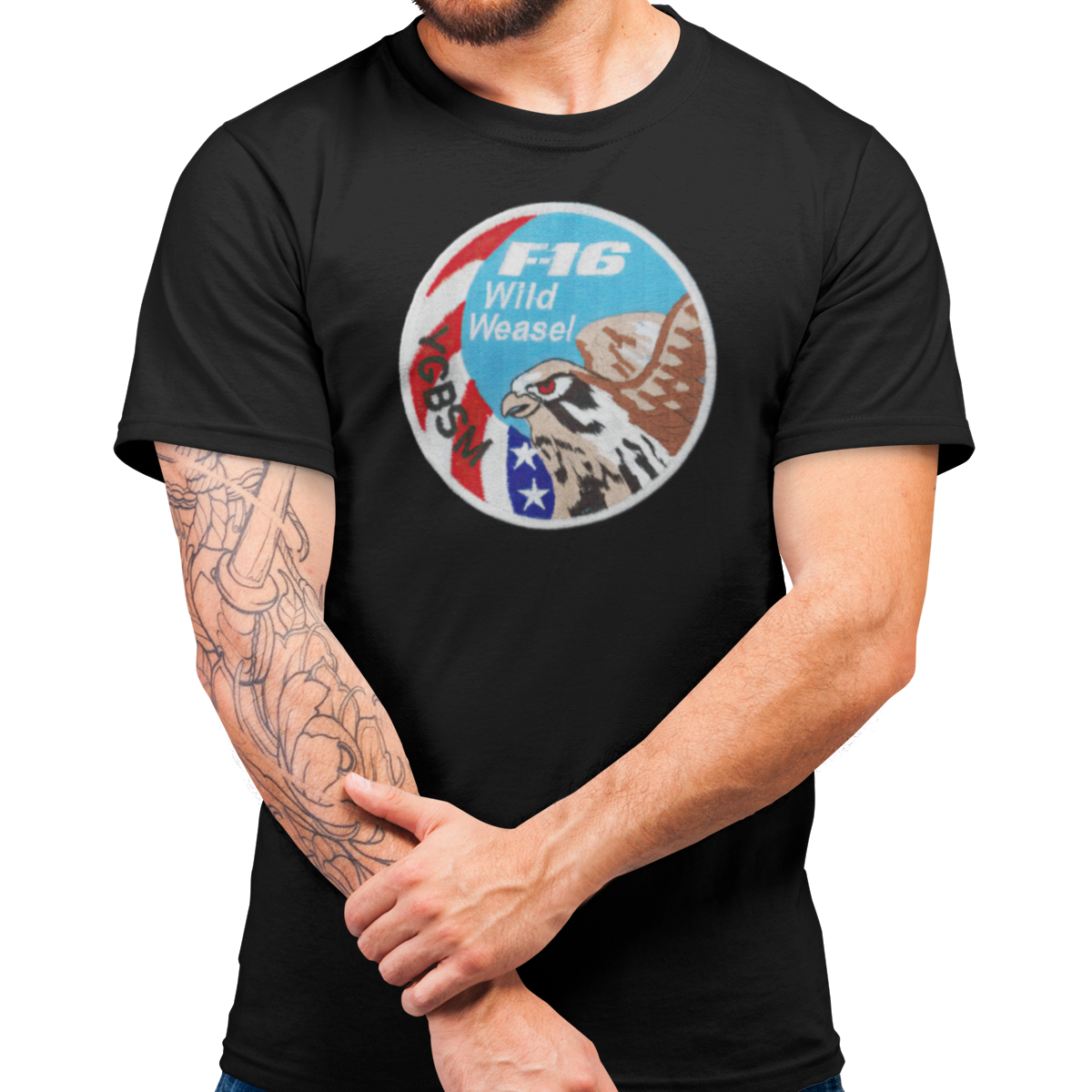 F-16 Wild Weasel Patch Shirt – Wild Weasel Apparel