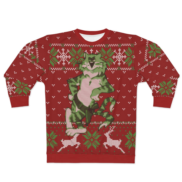 Tomcat Ugly Holiday Sweater