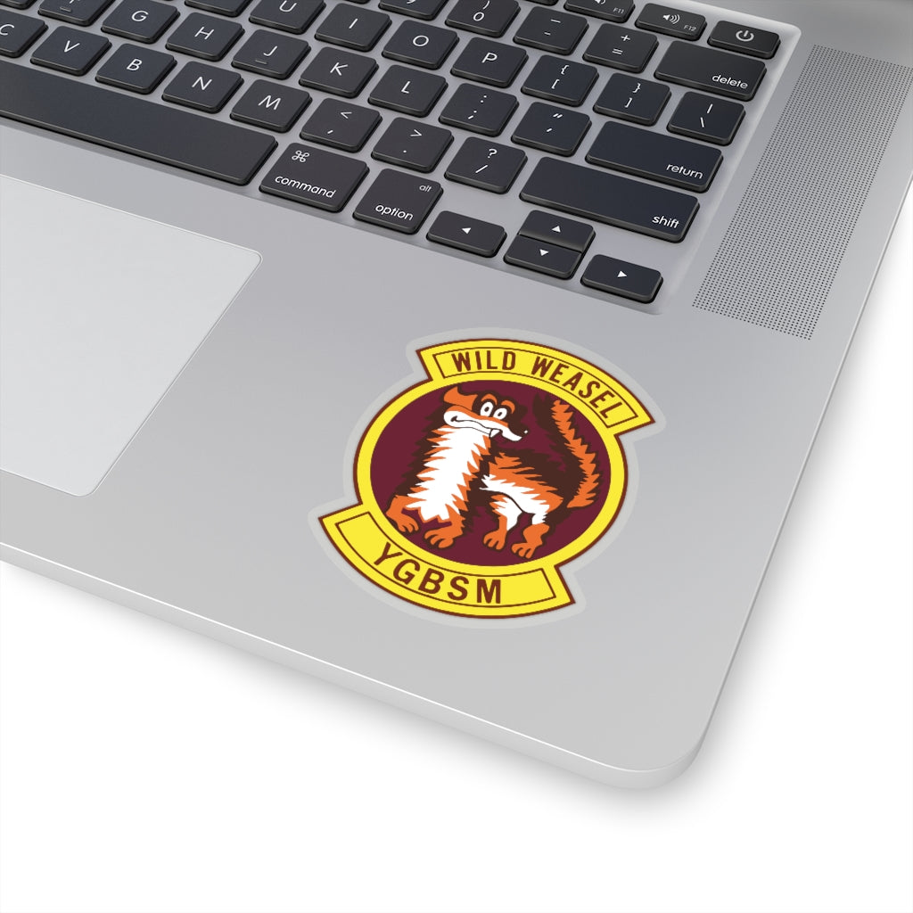 Wild Weasel Squadron Patch Stickers