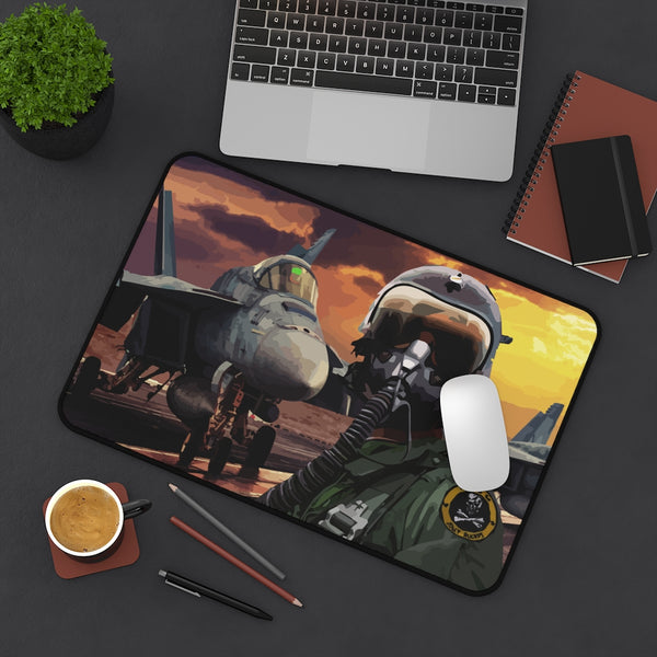 Dusk Hornet Artwork Desk Mat