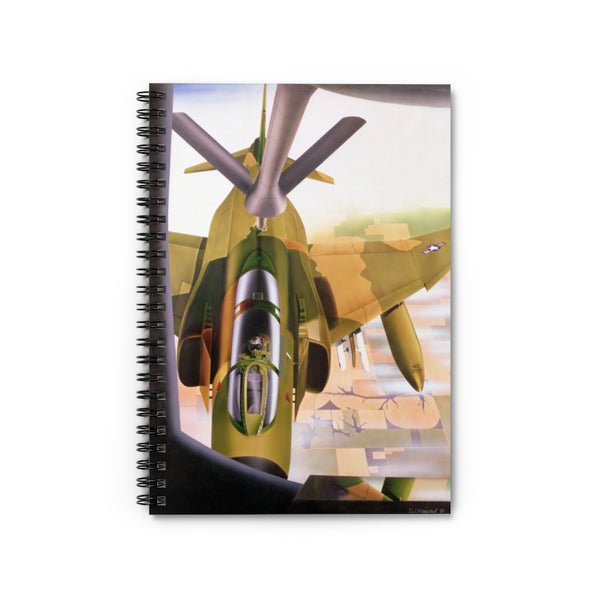 Phantom Drinking Artwork Spiral Notebook