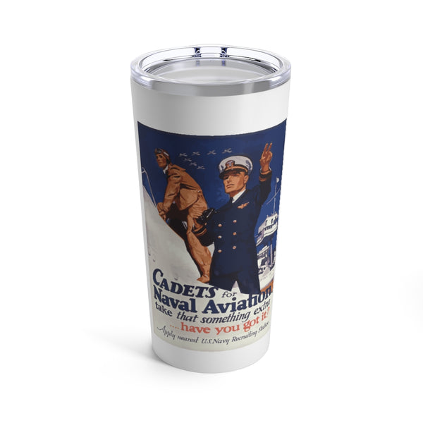 Navy Aviation Recruiting Tumbler 20oz