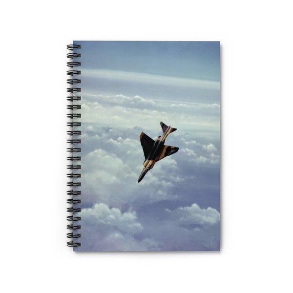 Diving Phantom Spiral Notebook