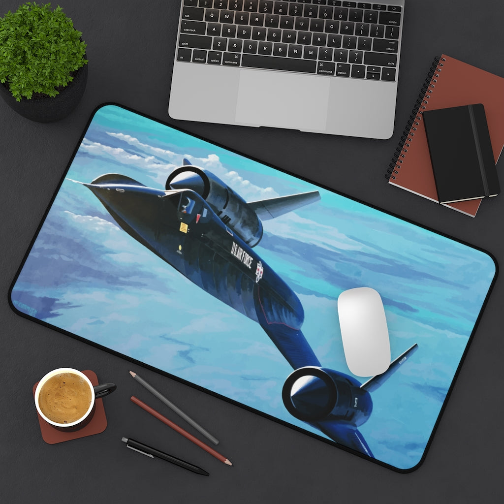 SR-71 Blackbird Artwork Desk Mat